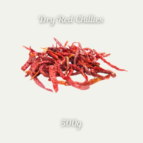 Dry Red Chillies 500 Grams